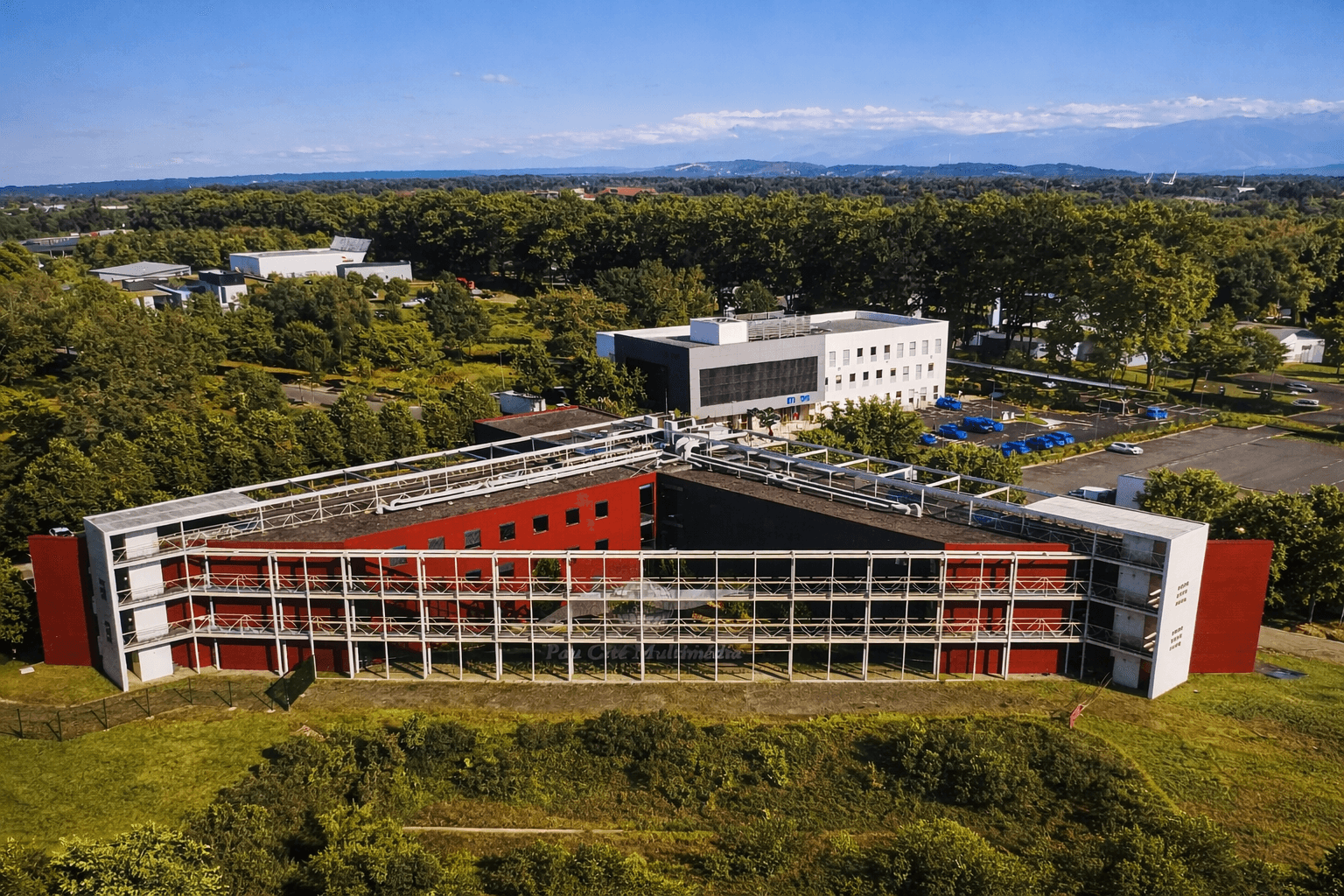Cité Multimédia - Vue architecturale